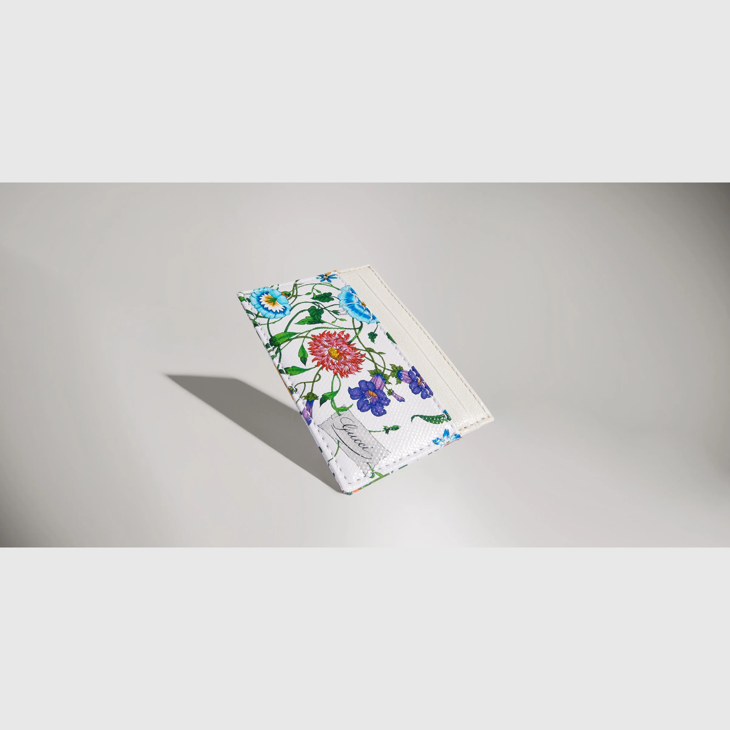 Flora-motif card case - 1