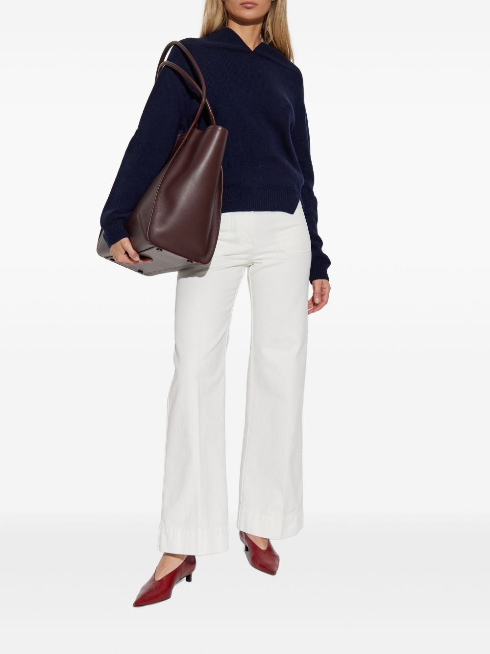 cashmere-blend jumper - 2