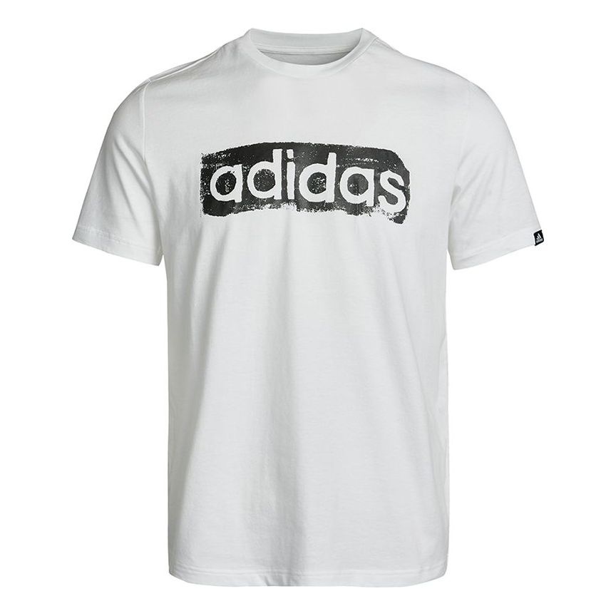 adidas M Brshstrk V4 T Round Neck White GL2862 - 1