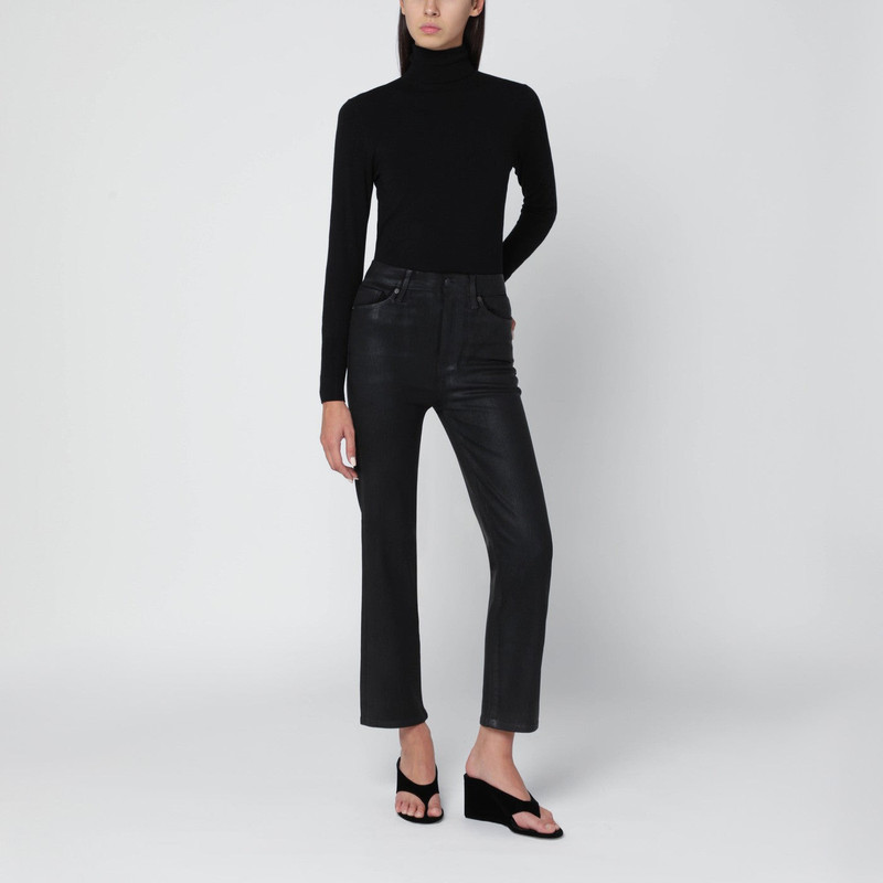FRAME Black Le Sleek Straight trousers outlook