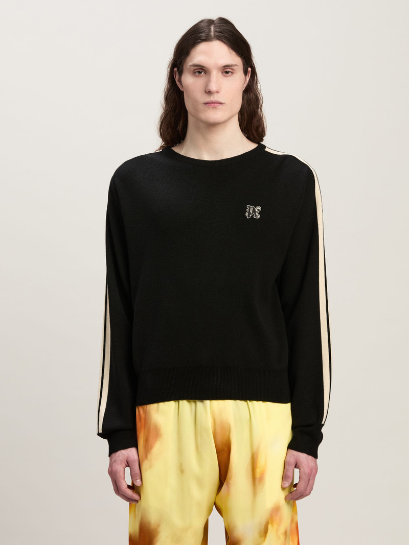 Monogram Track Sweater 3