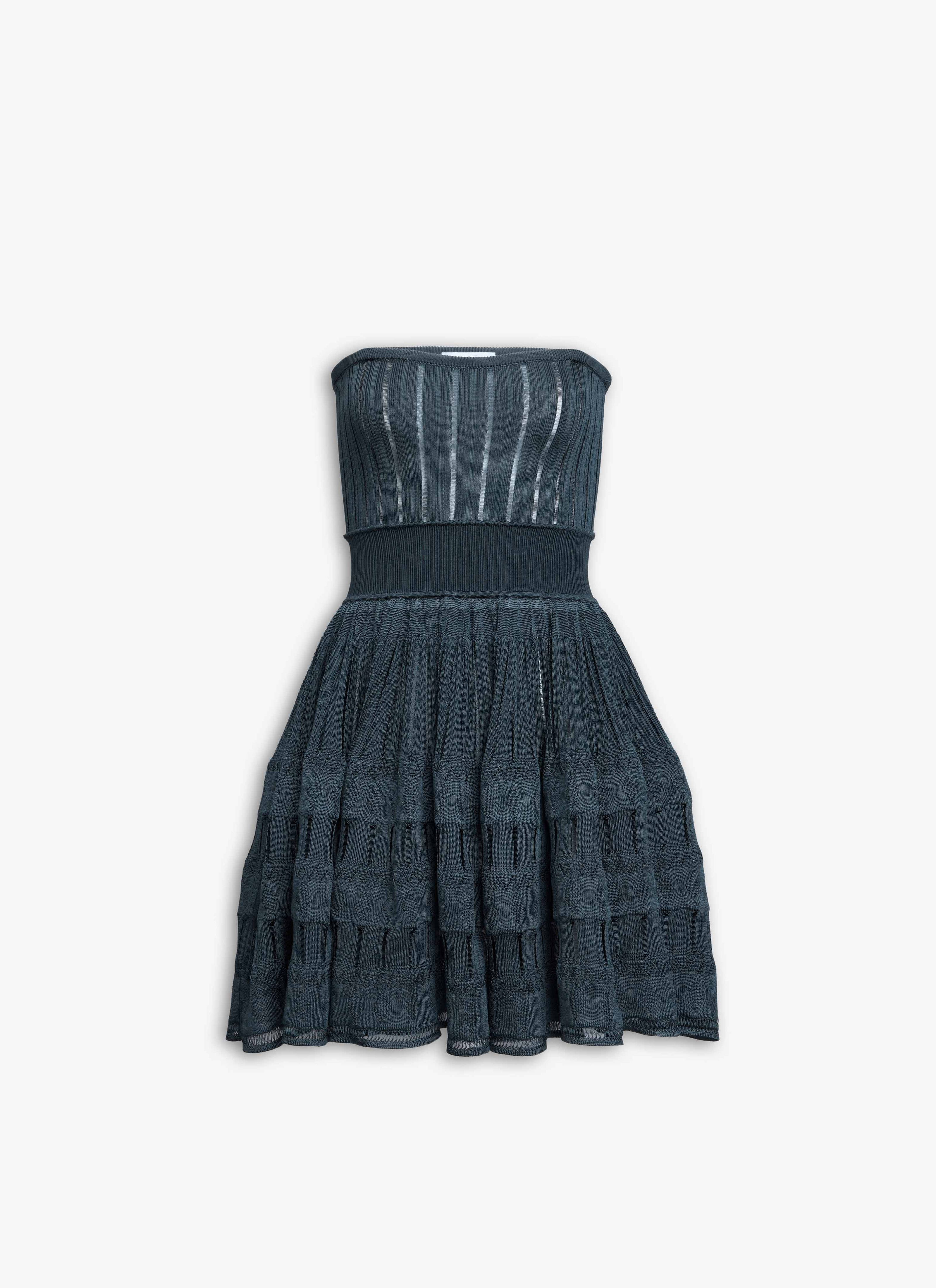 CRINOLINE KNIT DRESS - 2