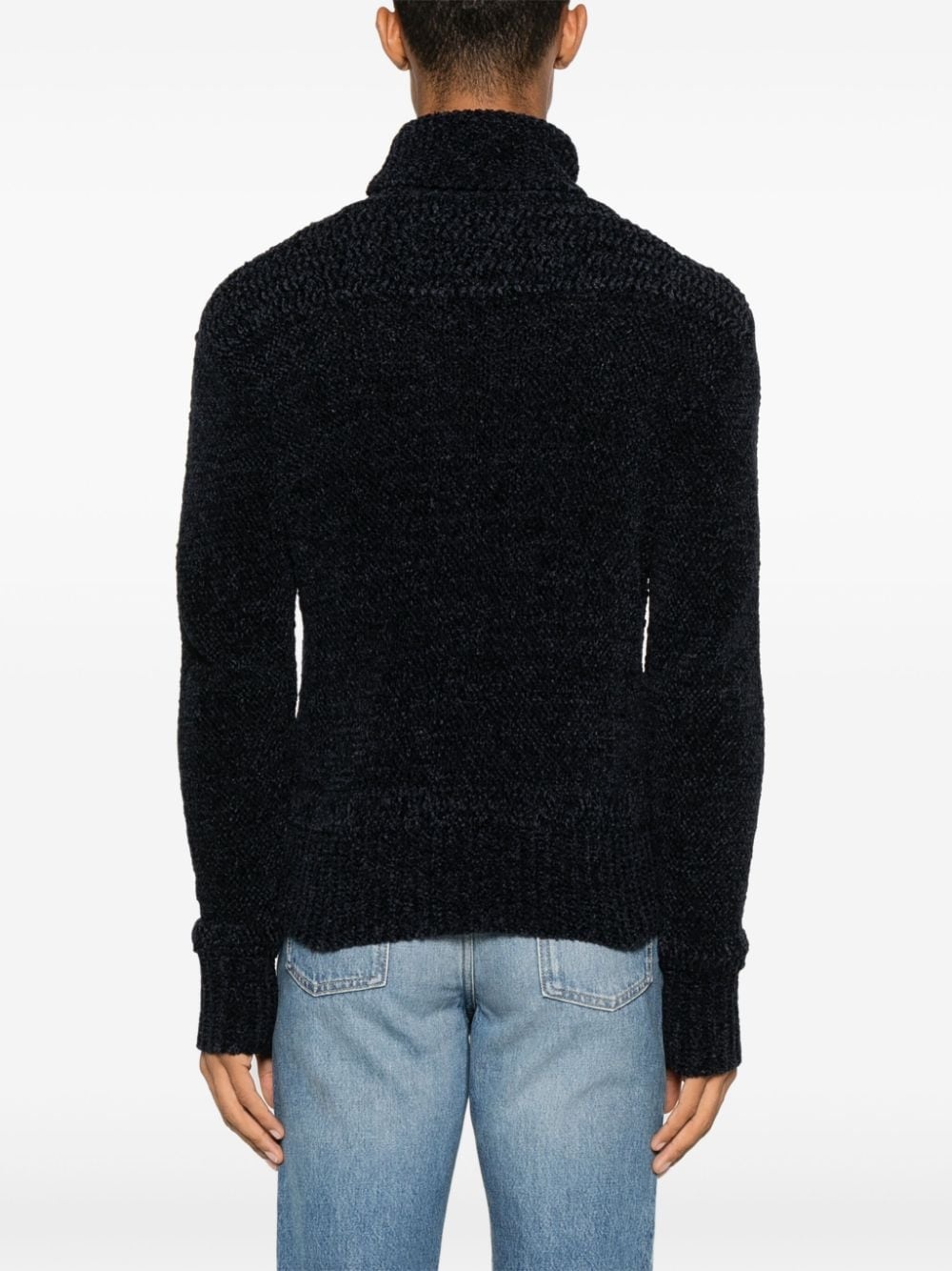 logo-plaque sweater - 4