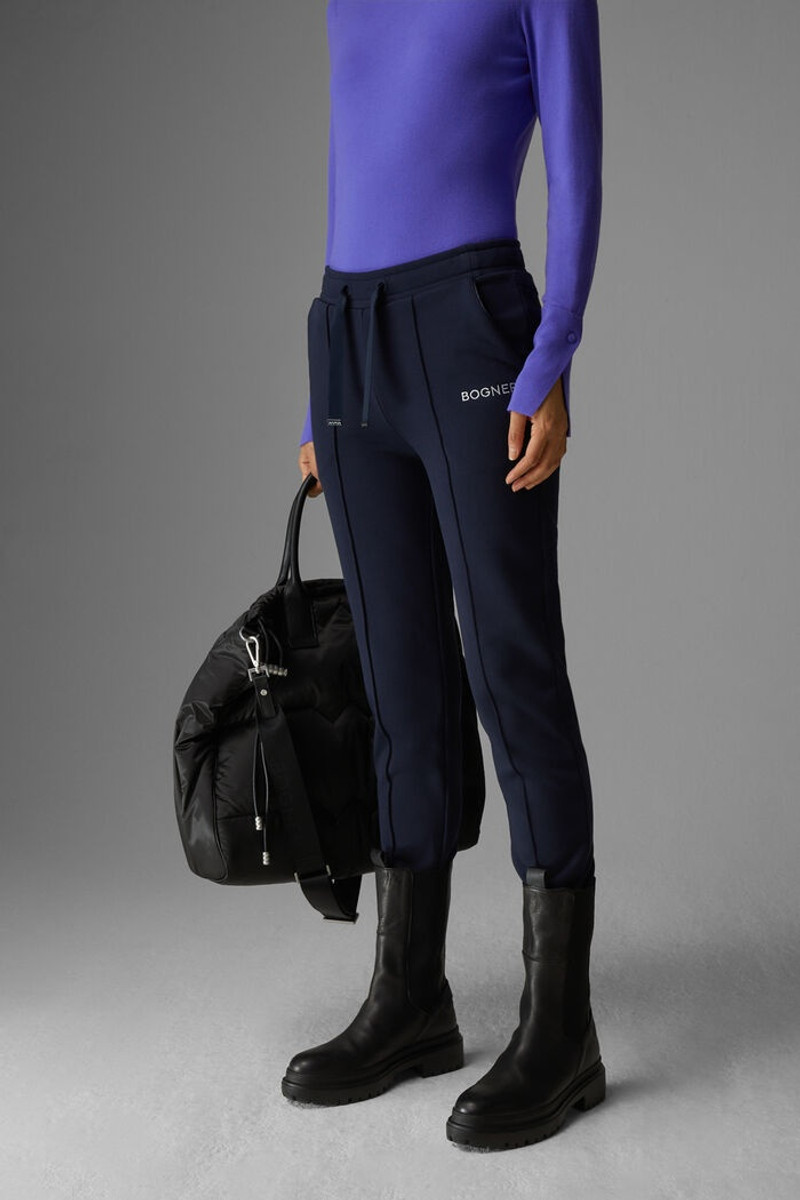 Cara Tracksuit pants in Navy blue 2