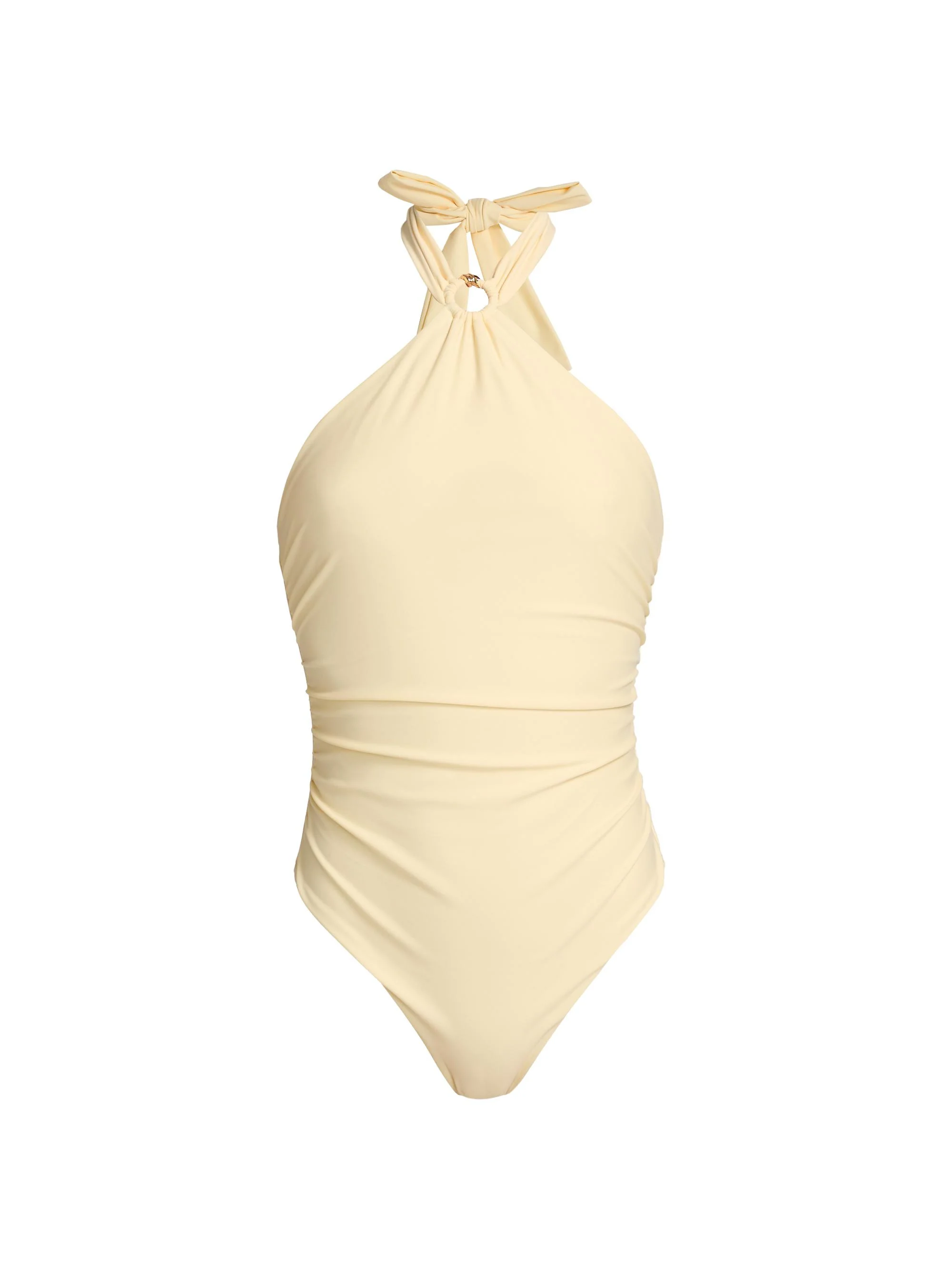 Women's Lana Halterneck Swimsuit - Chamomile - 1