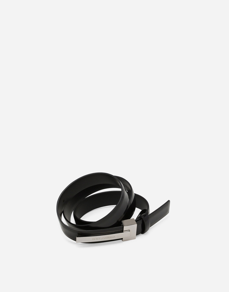 Brushed calfskin belt 3
