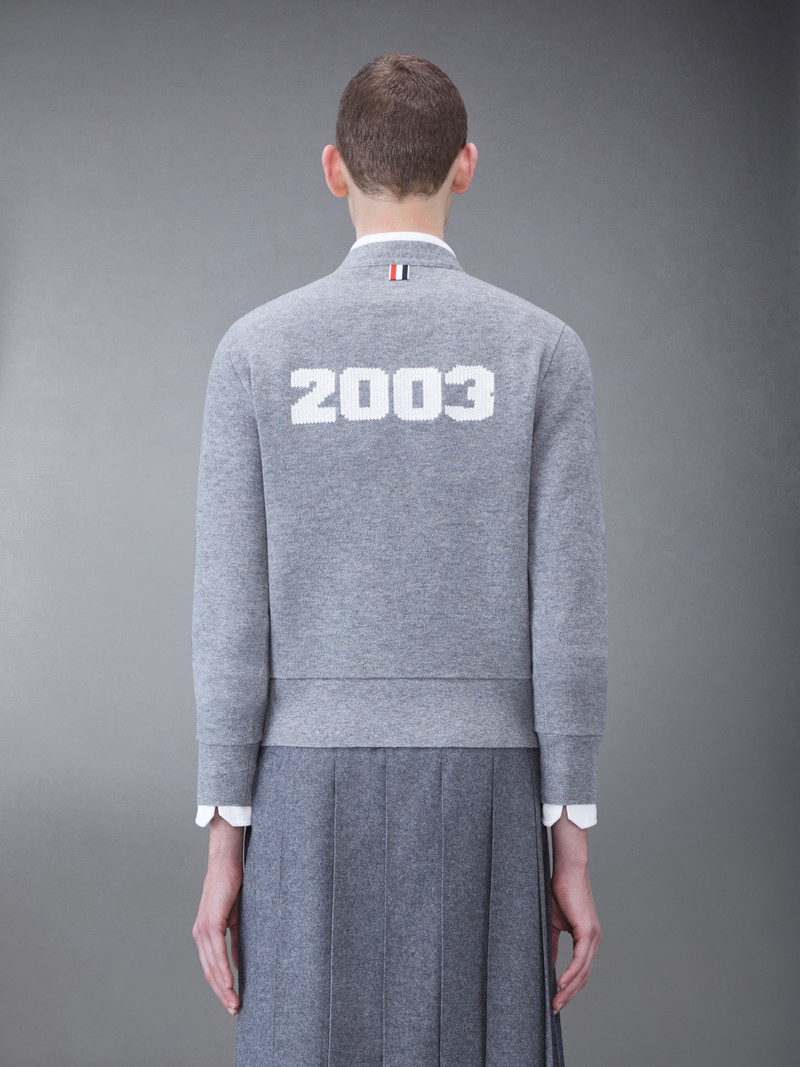 Thom Browne CASHMERE PIQUE 2003 V-NECK CARDIGAN outlook