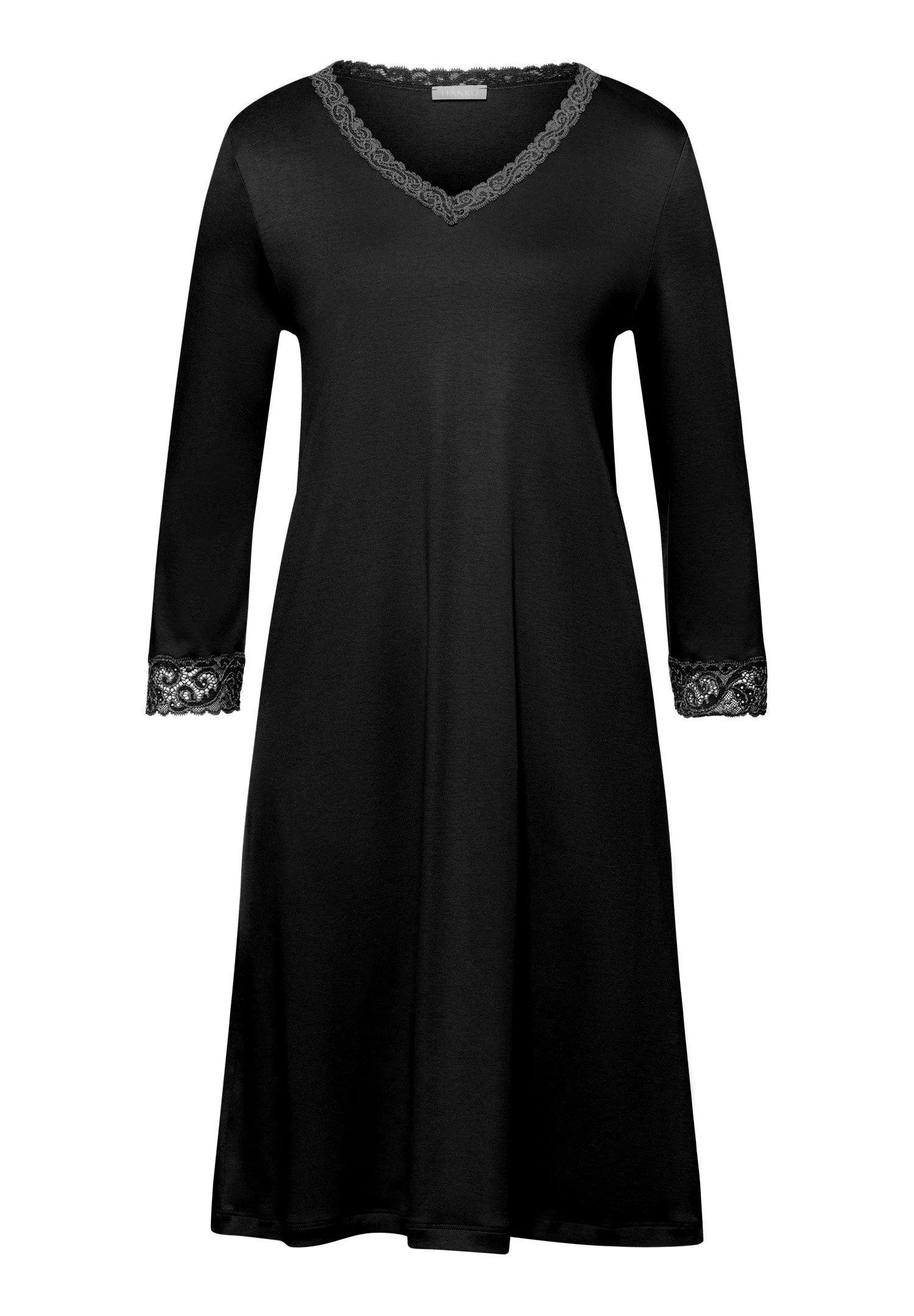 Moments Lace Trim Cotton Nightgown - 1