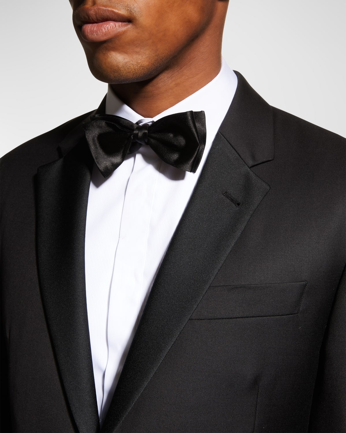 Super 130s Wool Two-Piece Tuxedo - 7