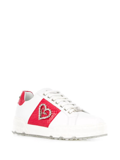 PHILIPP PLEIN Lo-Top Love sneakers outlook