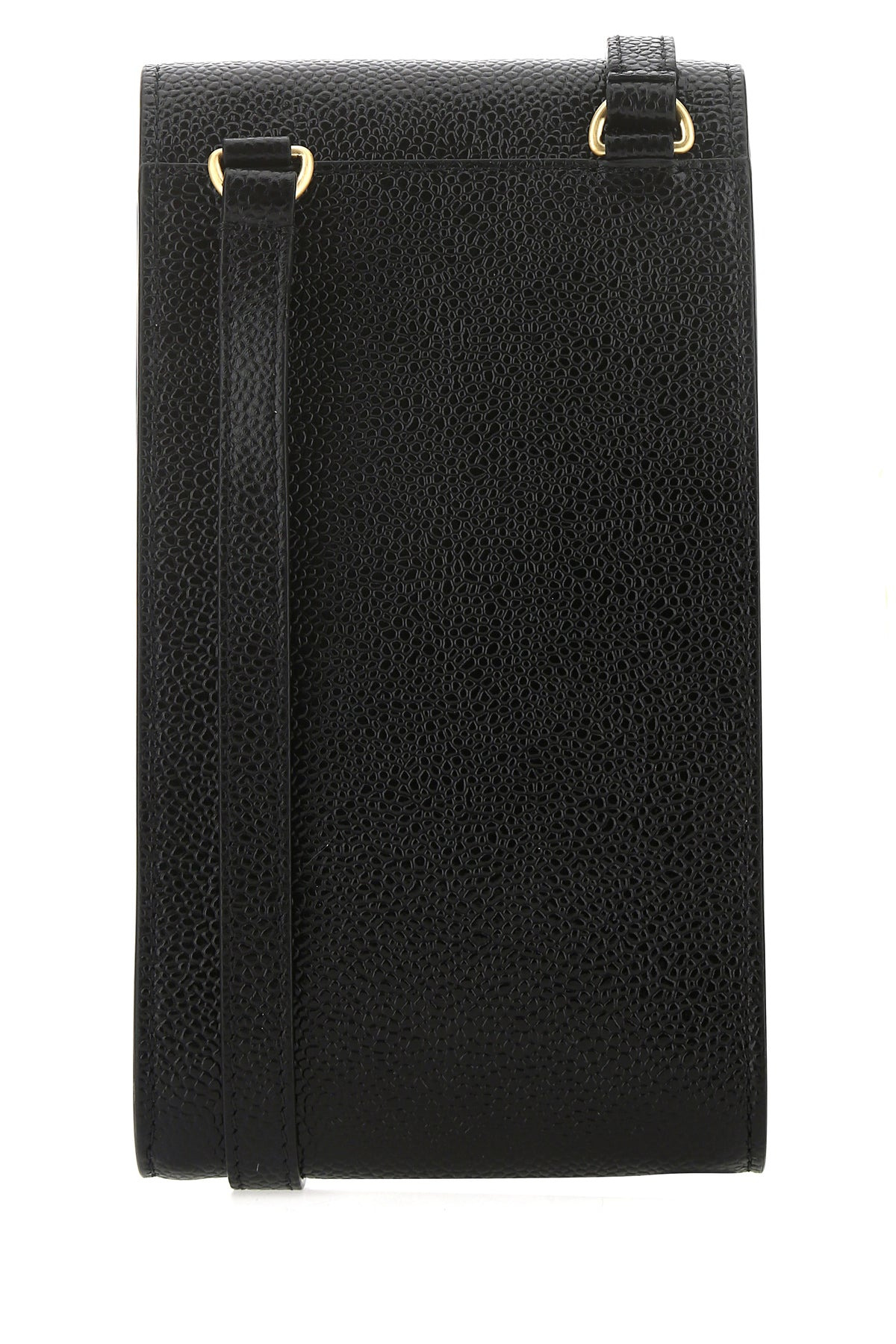 Black leather phone holder - 3