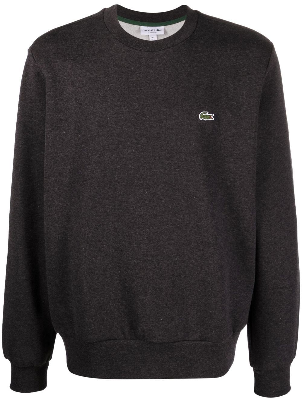 logo-embroidered jumper - 1