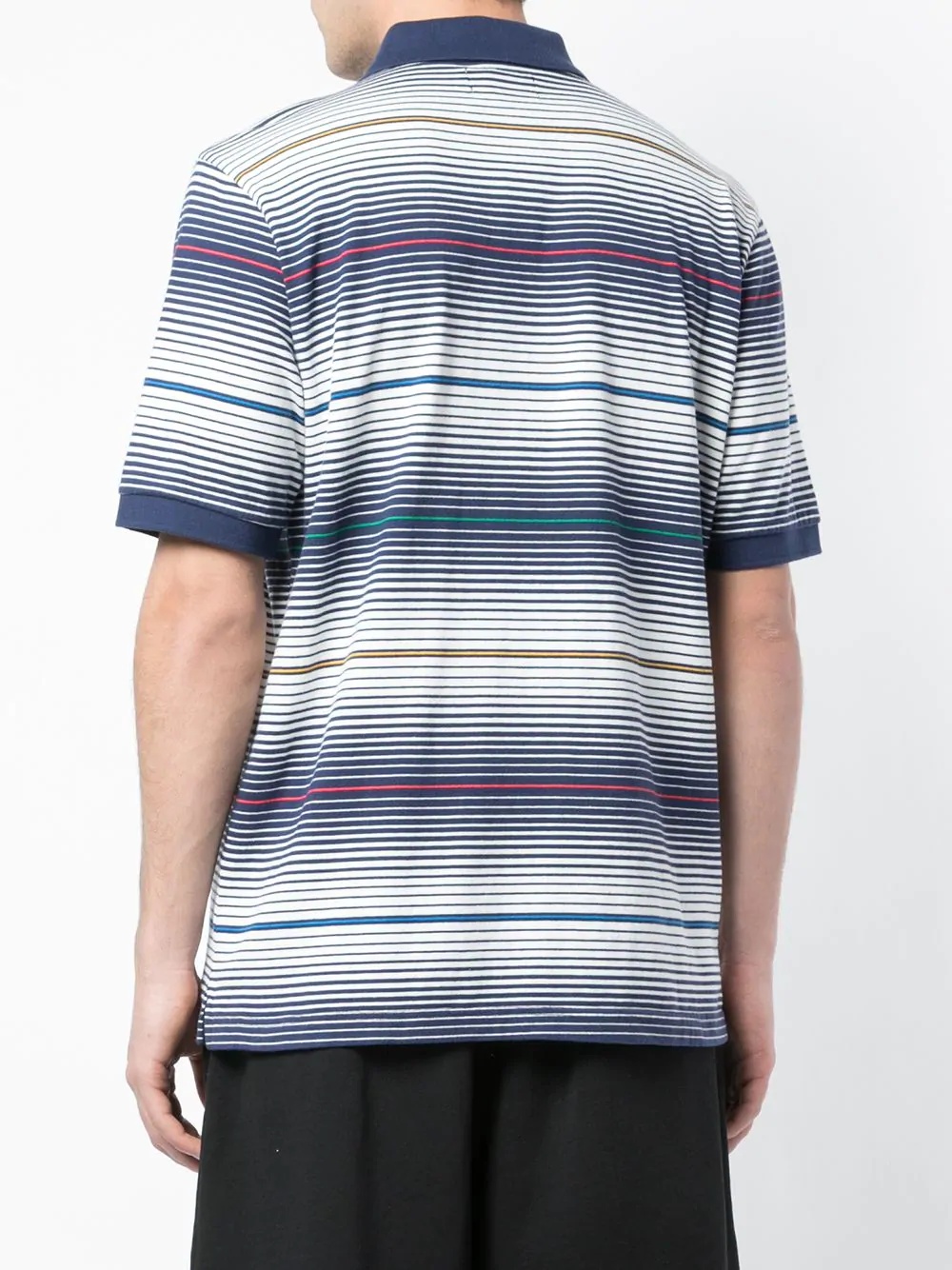 striped polo shirt - 4