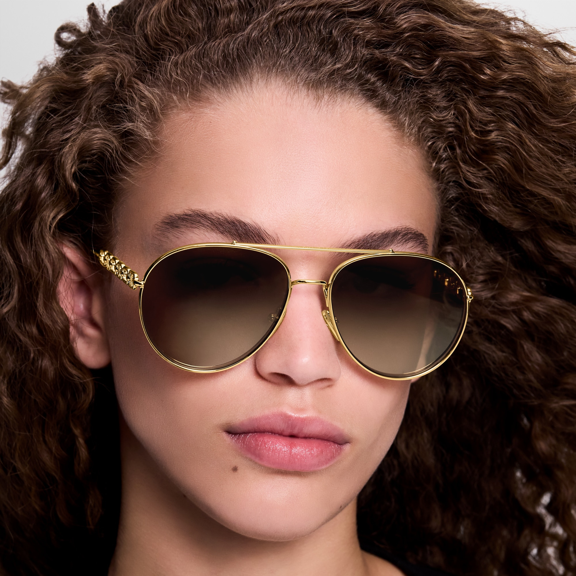 My LV Chain Pilot Sunglasses - 5