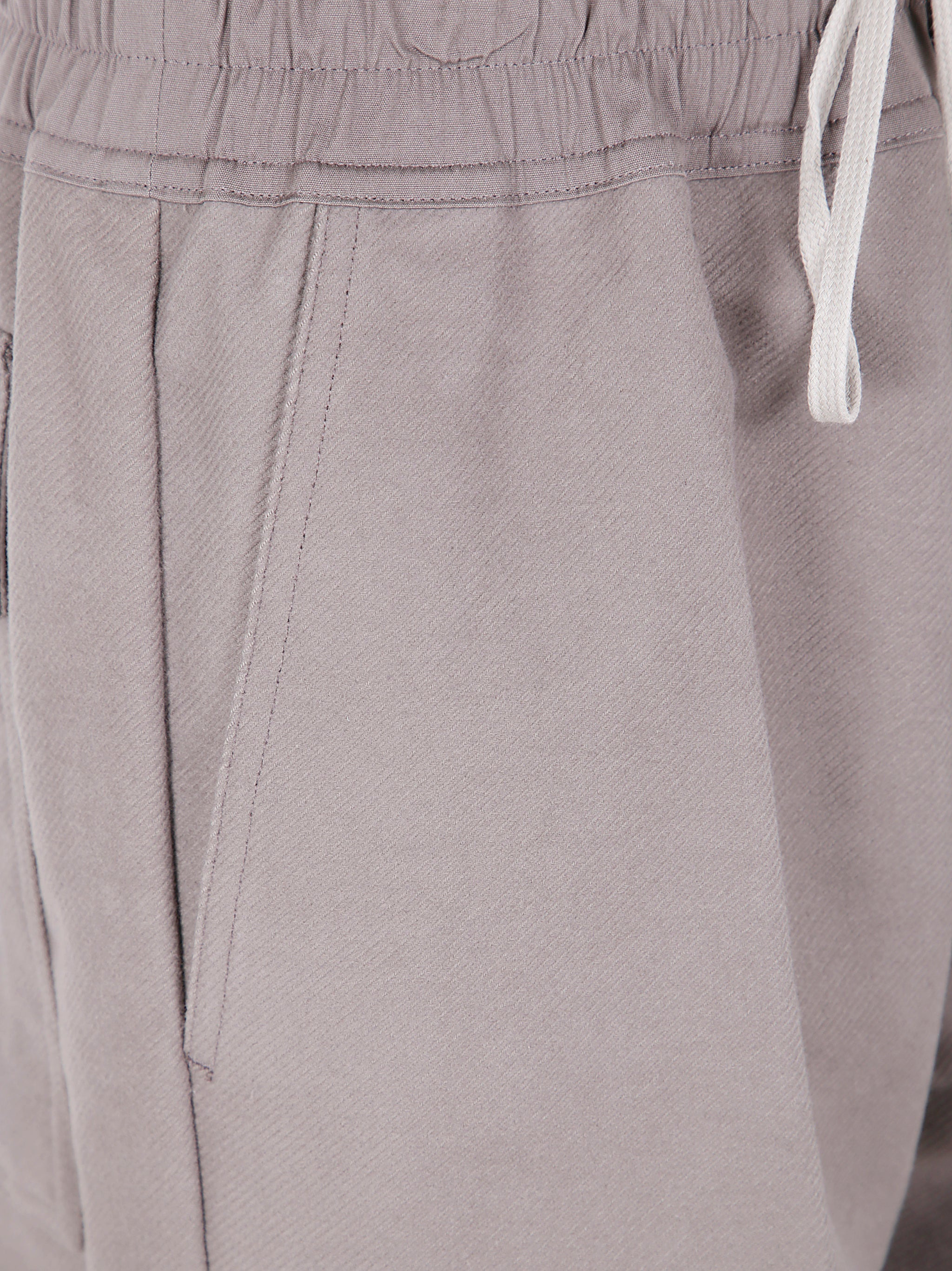 Rick Owens Men "Dietrich Drawstring" Trousers - 3