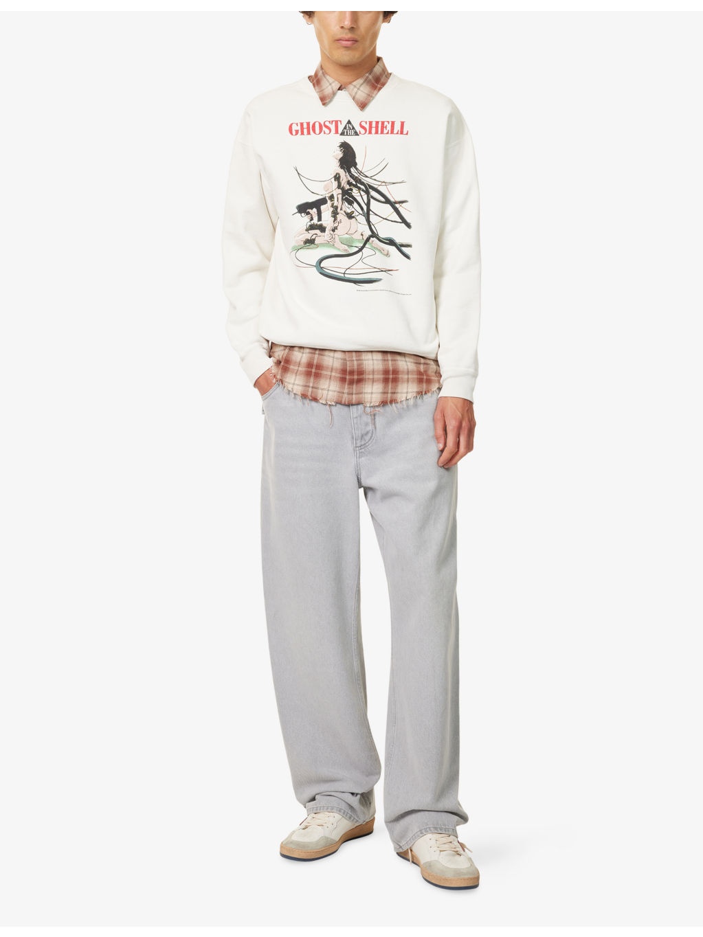 Graphic-Print Long-Sleeve Cotton Sweatshirt - 2