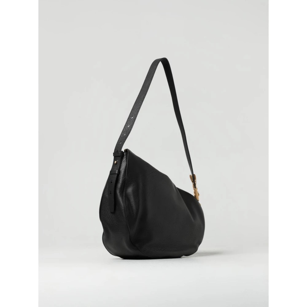 ELEGANT BLACK SHOULDER BAG - 2
