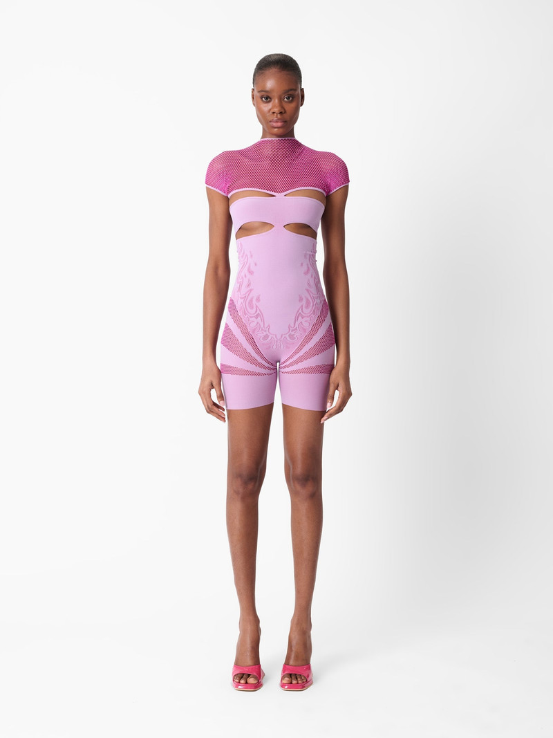 POSTER GIRL POLLARD PLAYSUIT LILAC outlook