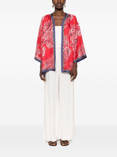 Etro floral-print silk jacket outlook