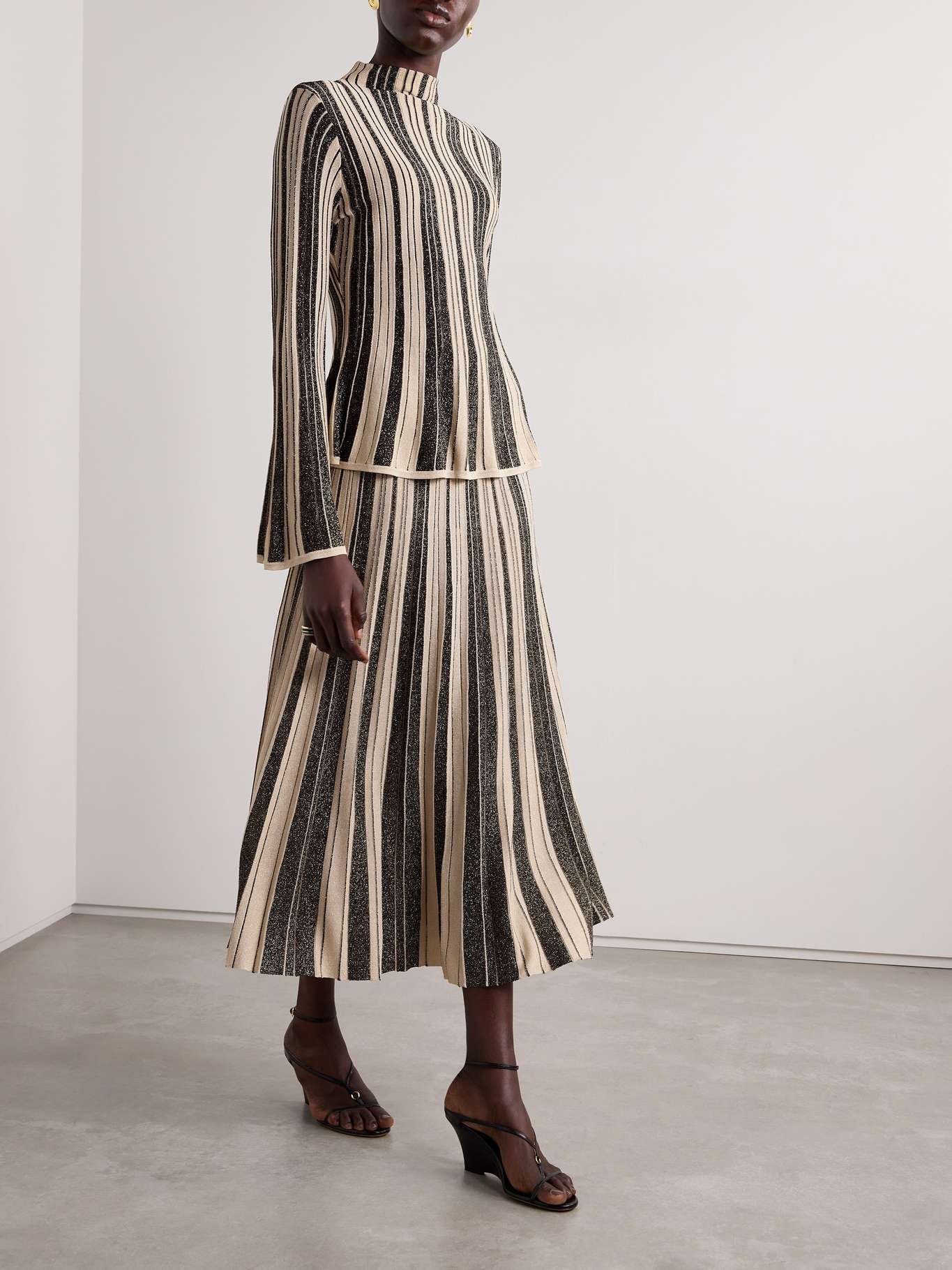 【CLOVE】 Stripe Knit Cover Up /追跡付 61GkMnrmojL._AC_SY200_QL15_.jpg