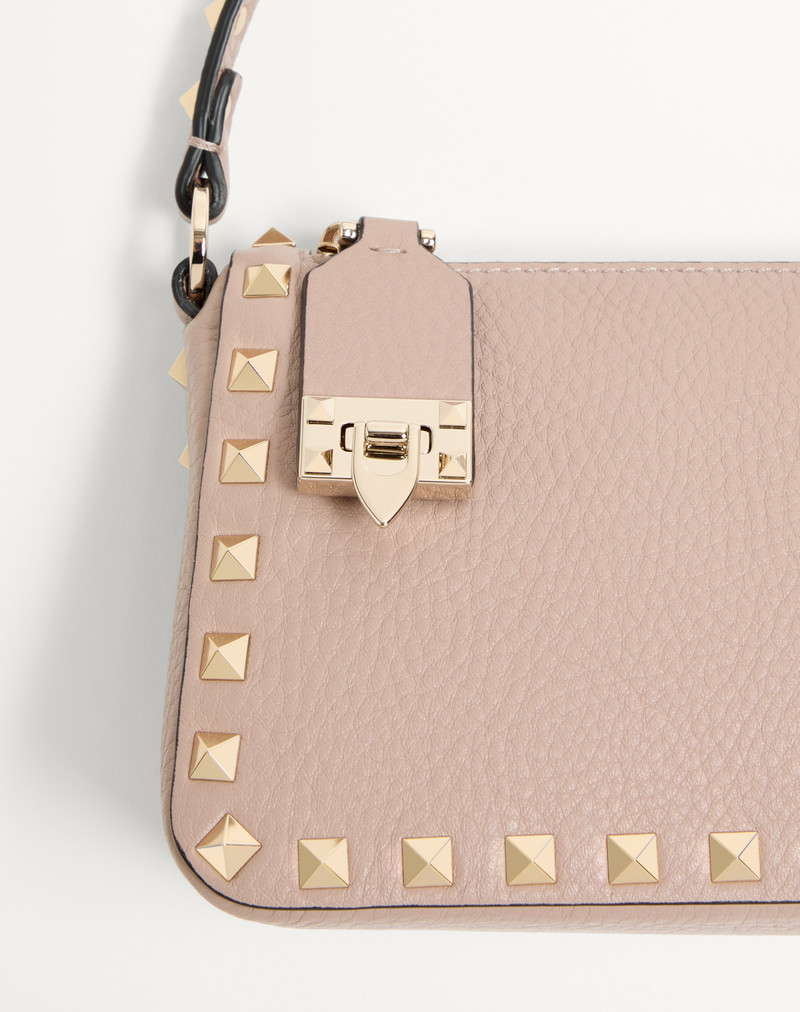 Valentino SMALL ROCKSTUD GRAINY CALFSKIN CROSSBODY BAG outlook