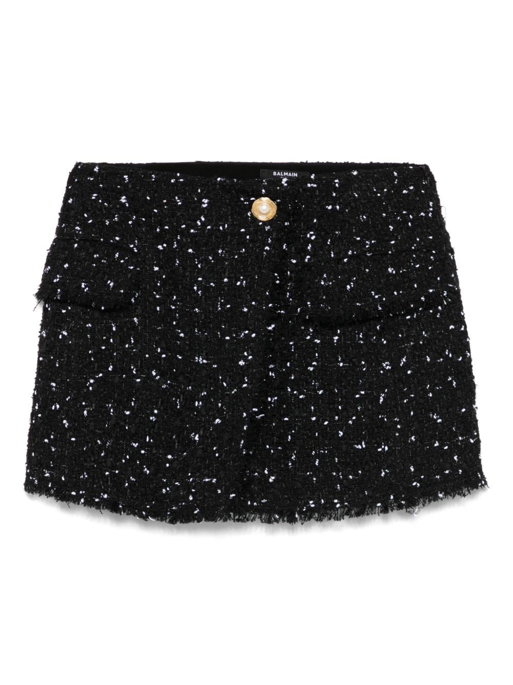 tweed mini skirt - 1
