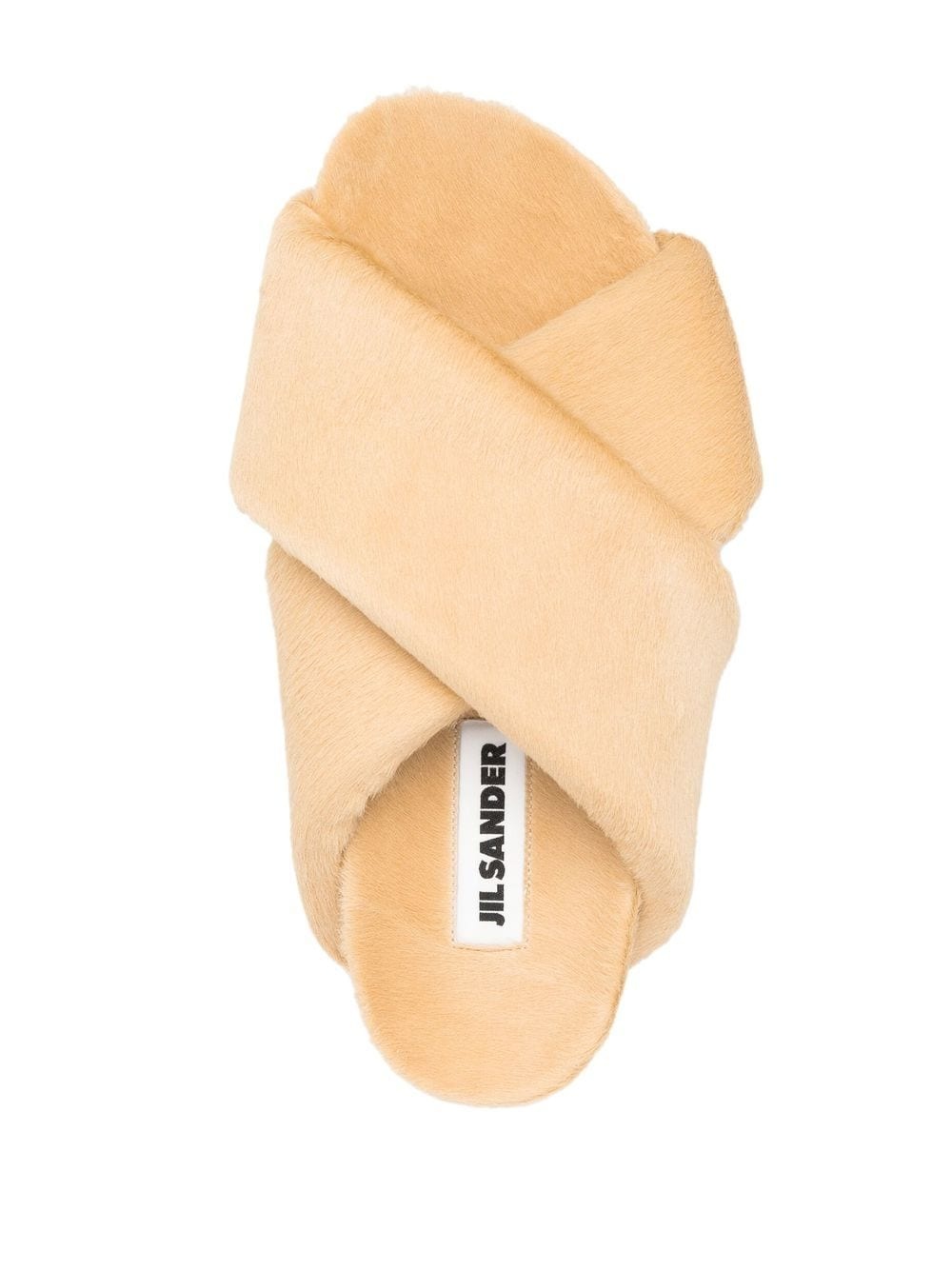 crossover-strap detail sandals - 4