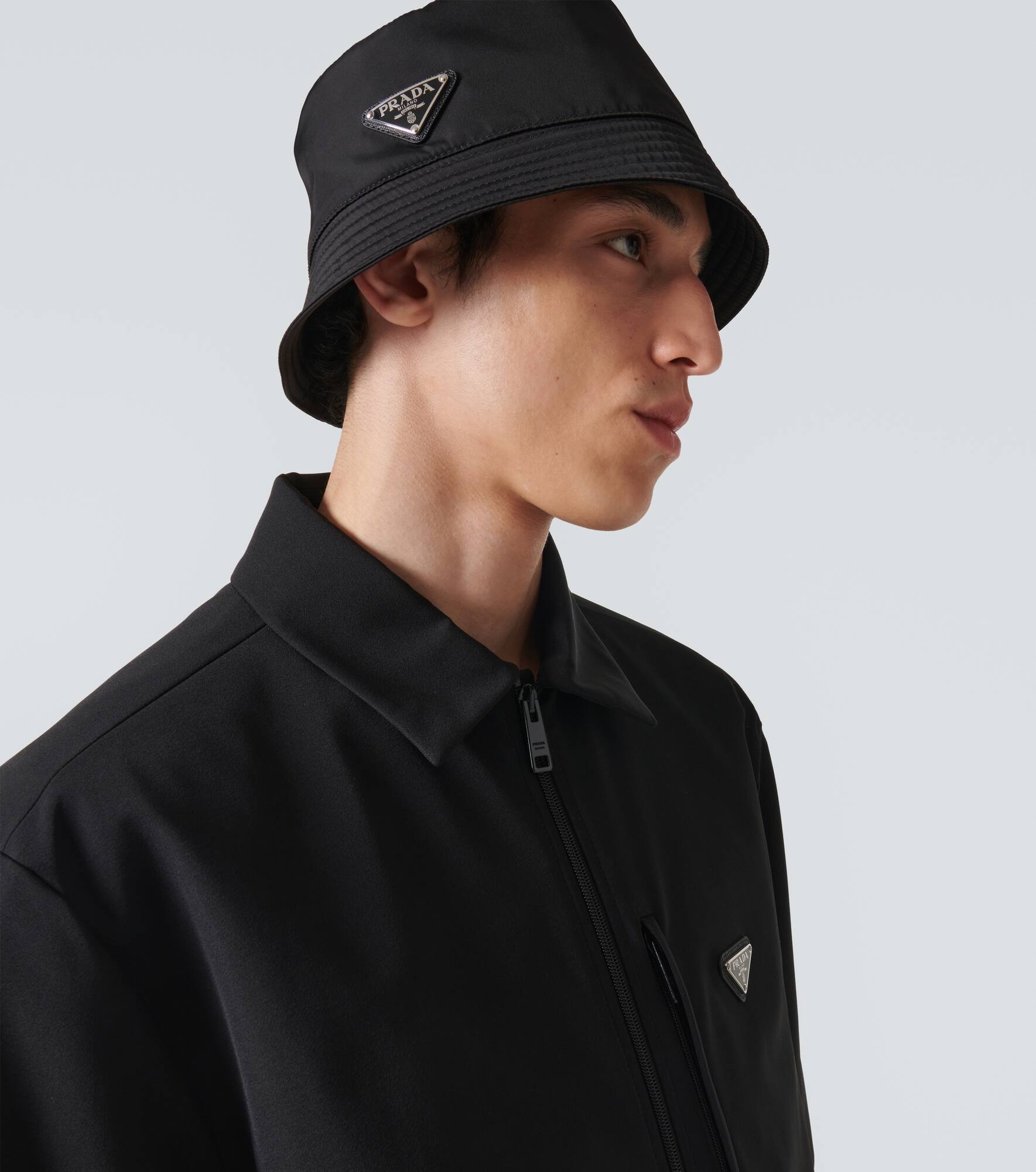 Logo tab bucket hat - 3