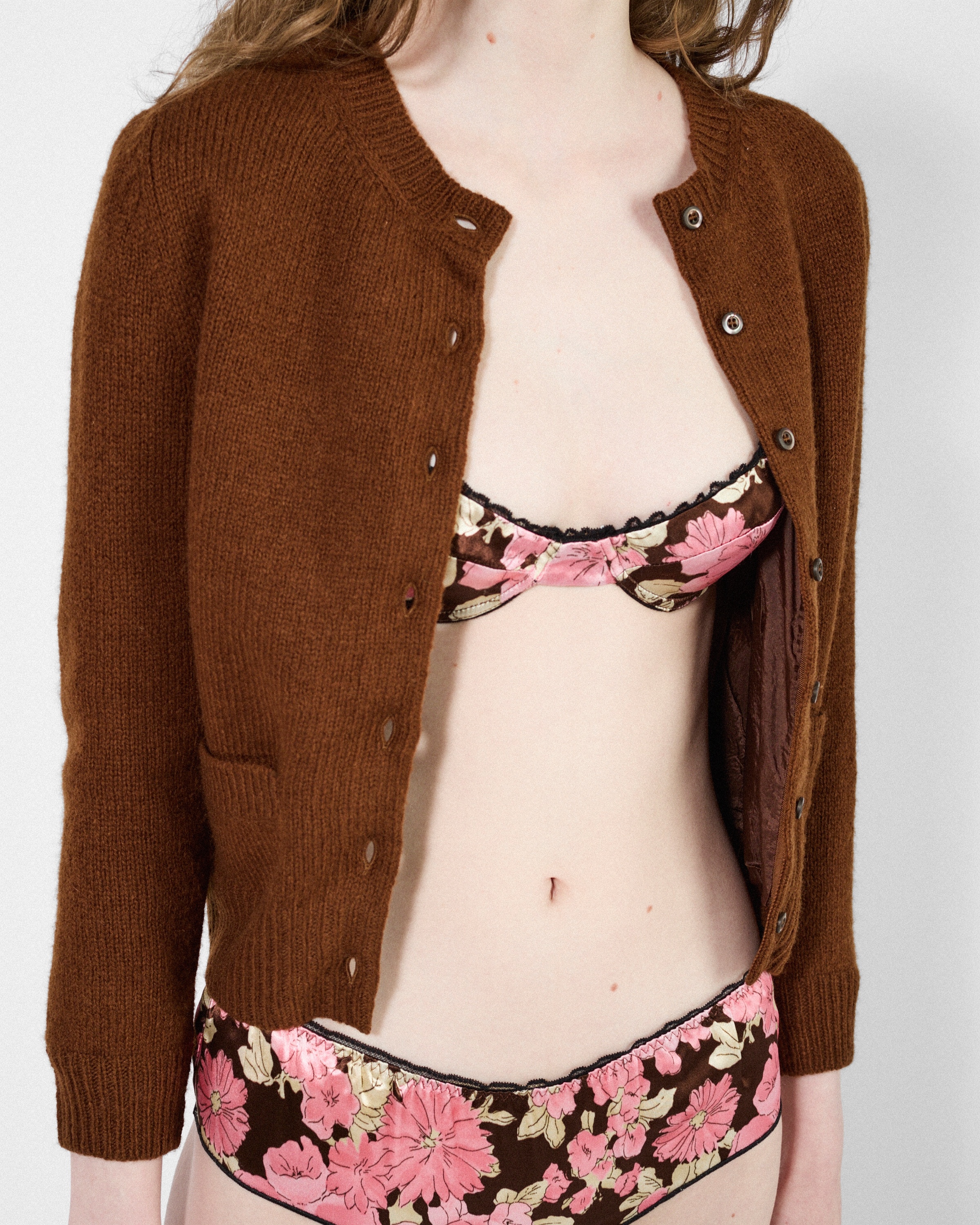 Printed satin panty - 4