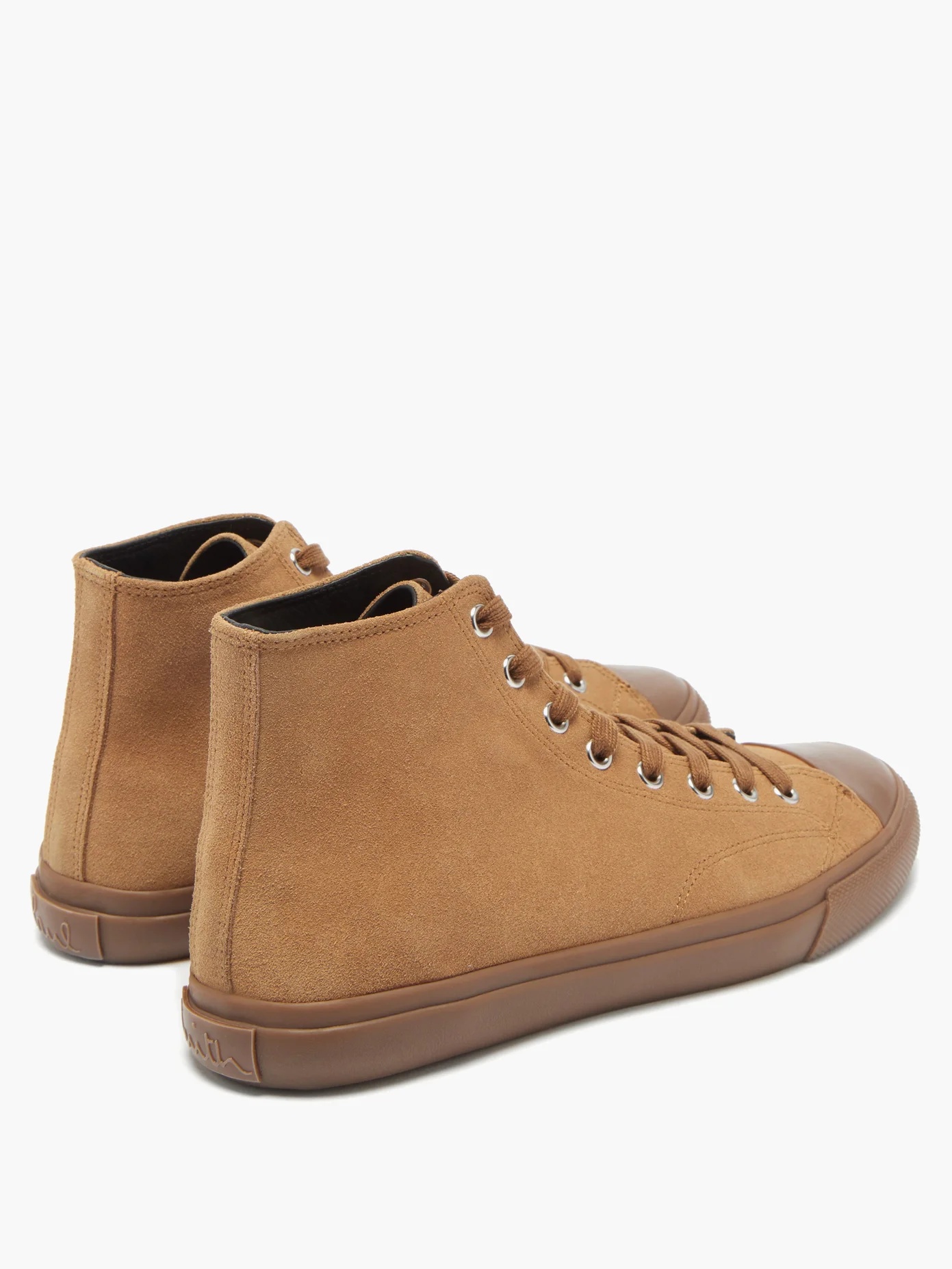 Carver suede high-top trainers - 4