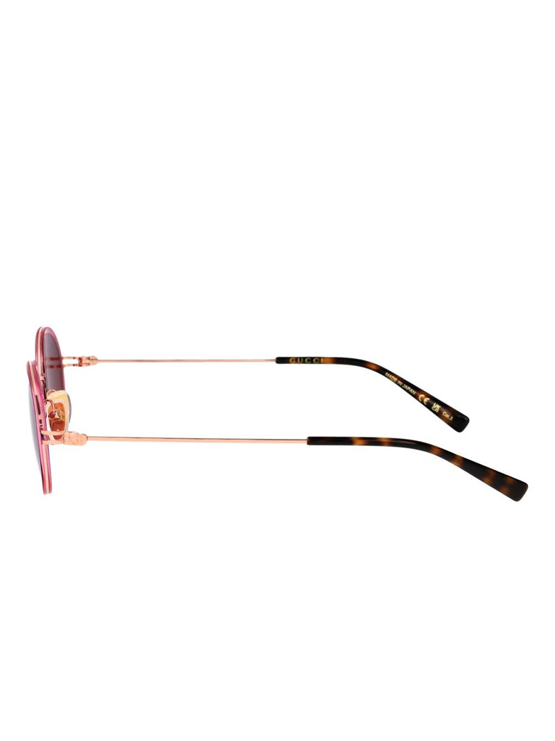 oval-frame sunglasses 3