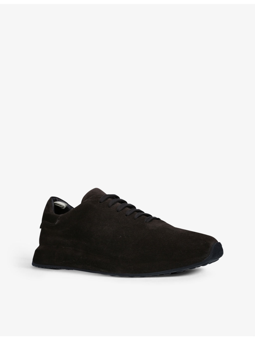 Race 17 covered-sole suede trainers - 3