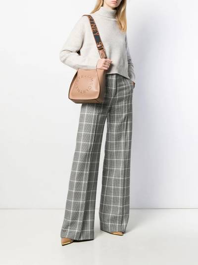 Stella McCartney perforated logo shoulder bag outlook