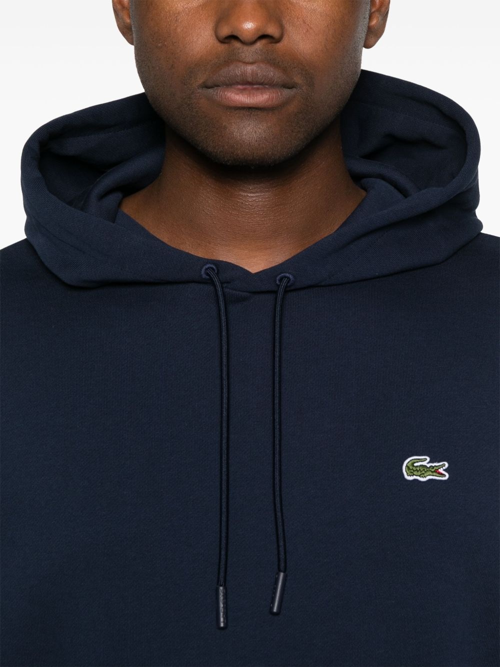 logo-embroidered hoodie - 5