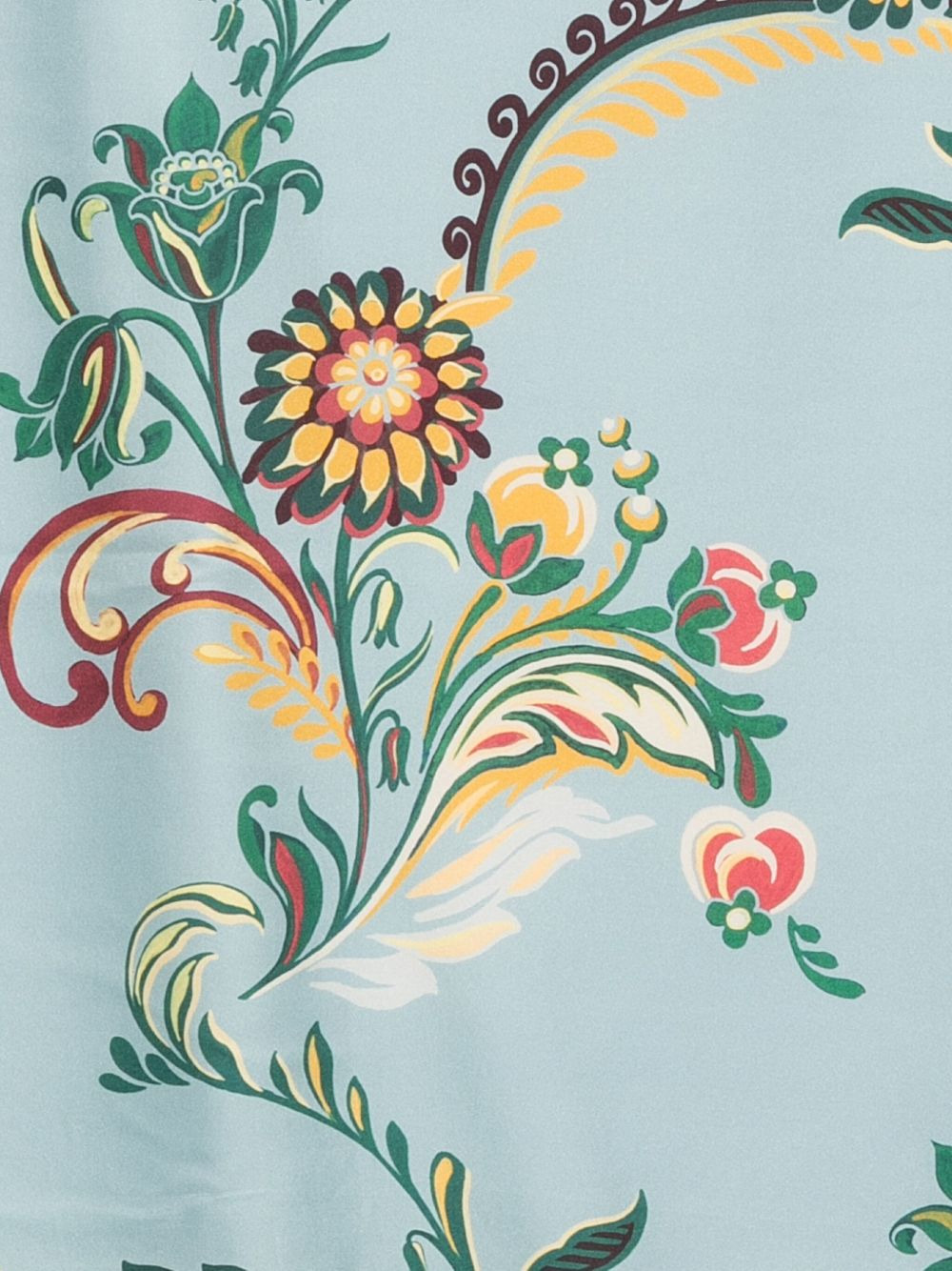 floral-print scarf - 2