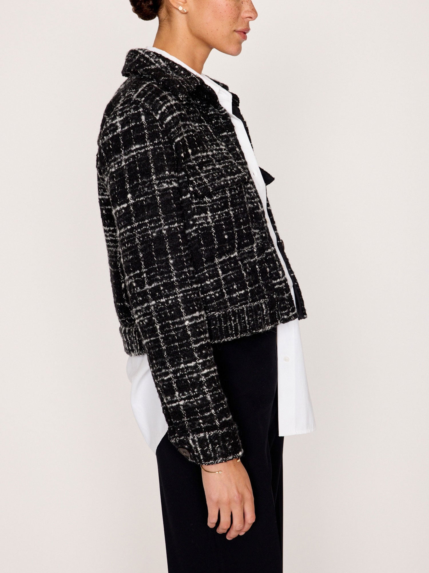 The Tweed Cropped Jacket - 2