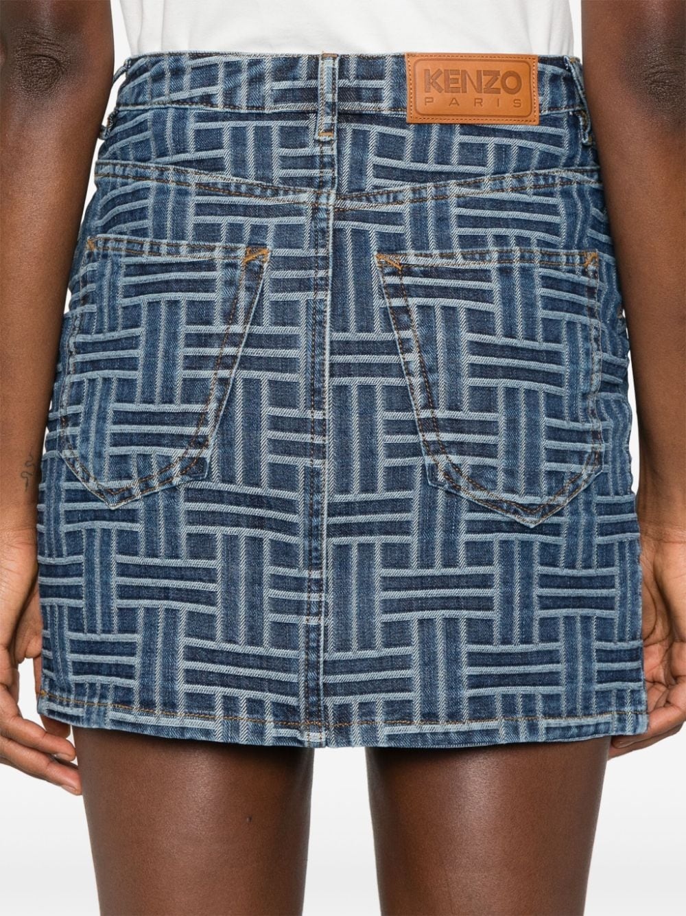 Weave mini skirt - 5