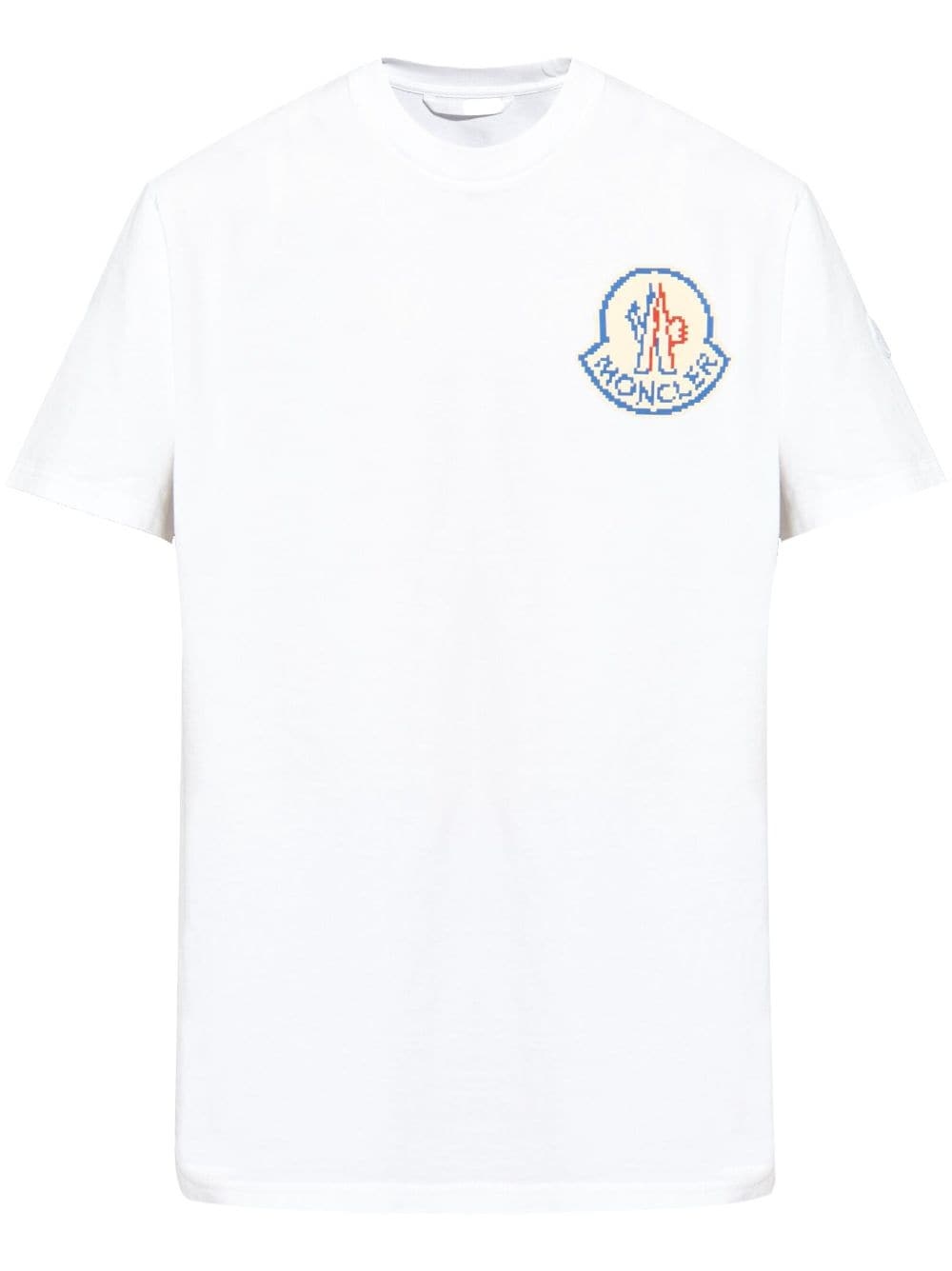 logo-print cotton T-shirt - 1