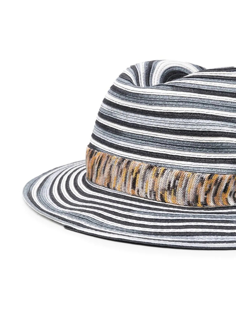 Missoni stripe woven sun hat outlook