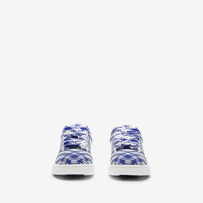 Check Knit Box Sneakers 3
