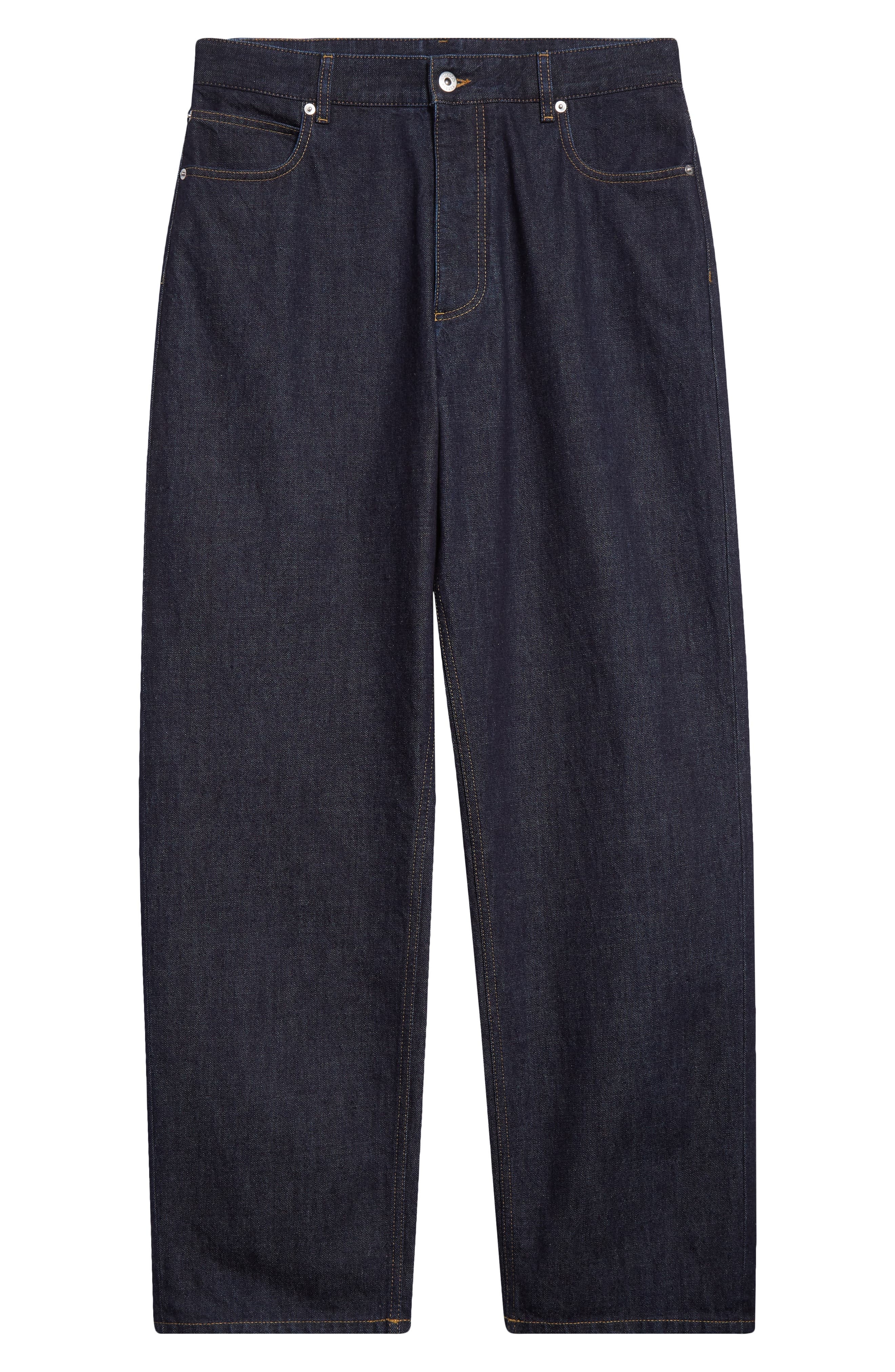Bottega Veneta Wide Leg Jeans in 4245 Indigo at Nordstrom - 6