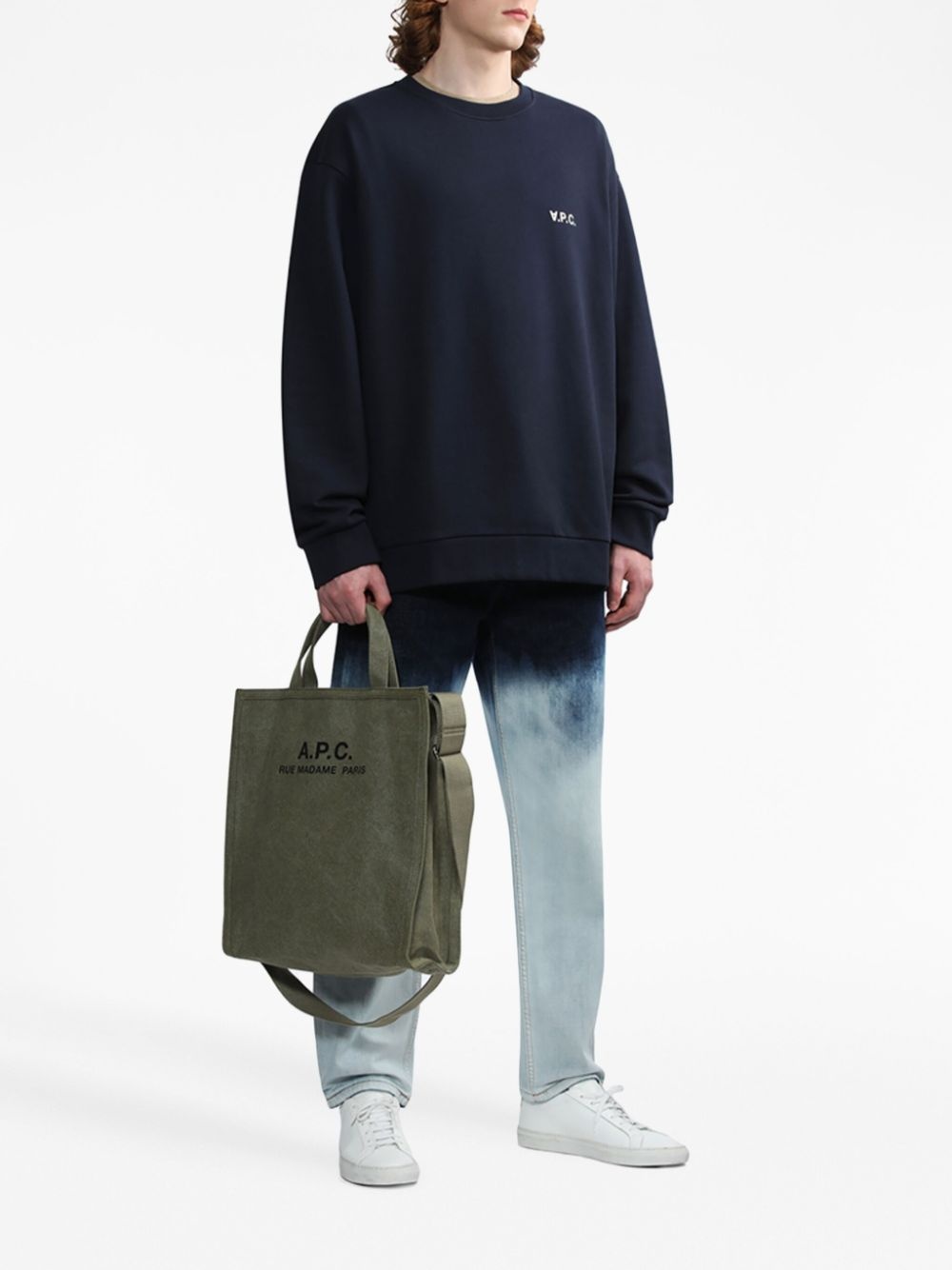 logo-print tote bag - 2