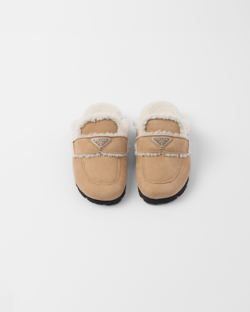 Shearling slippers 4