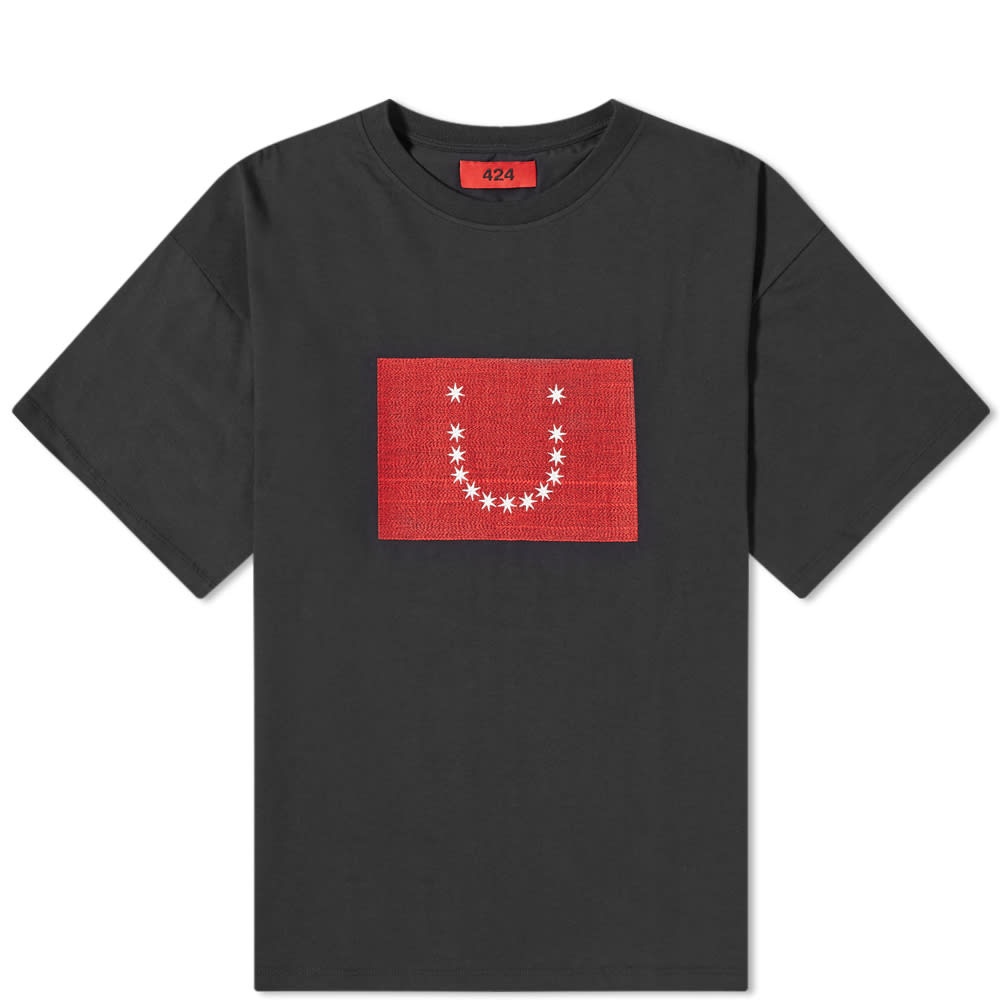 424 Embroidered Stars Tee - 1