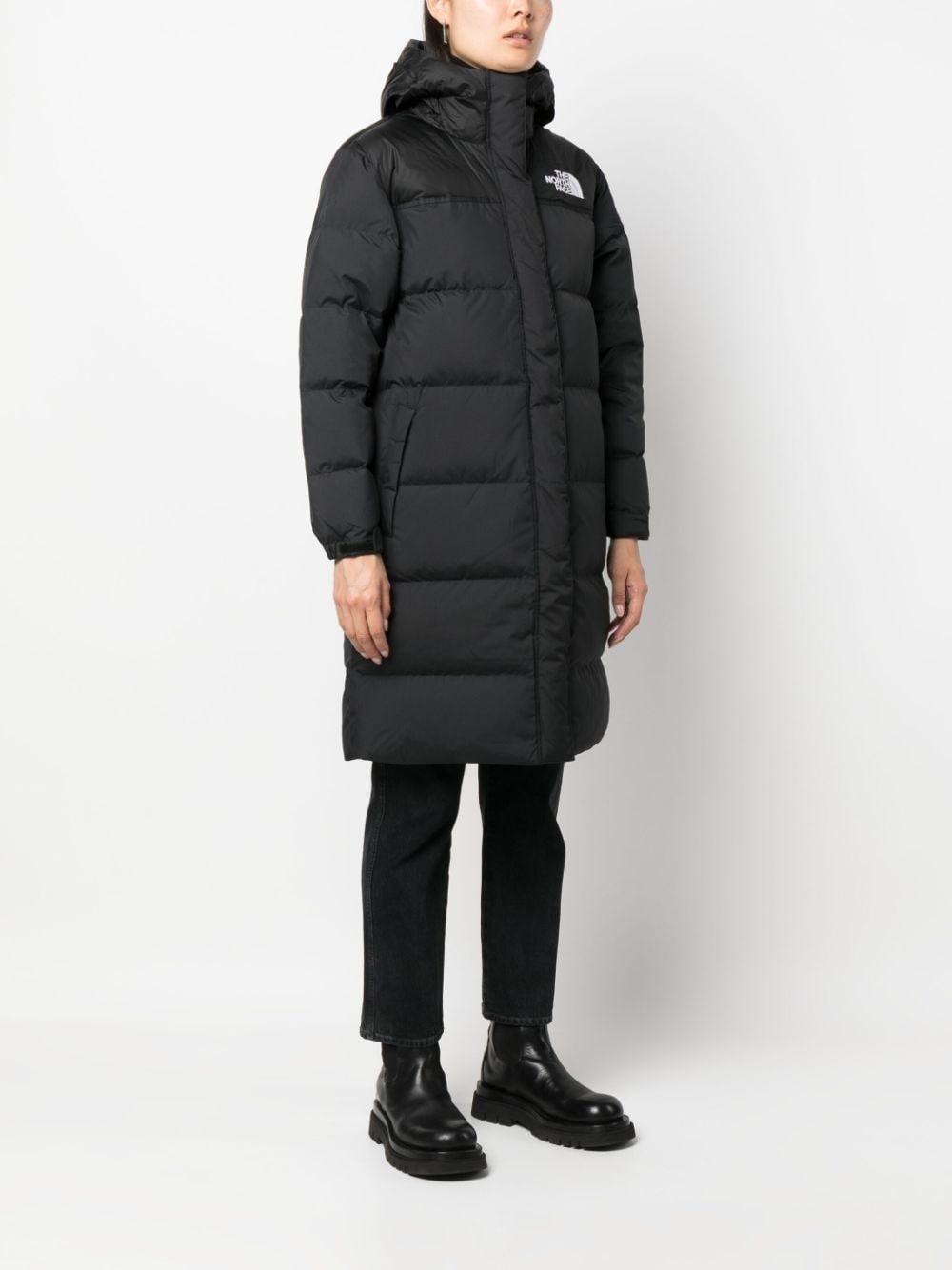 Nuptse hooded puffer coat - 3