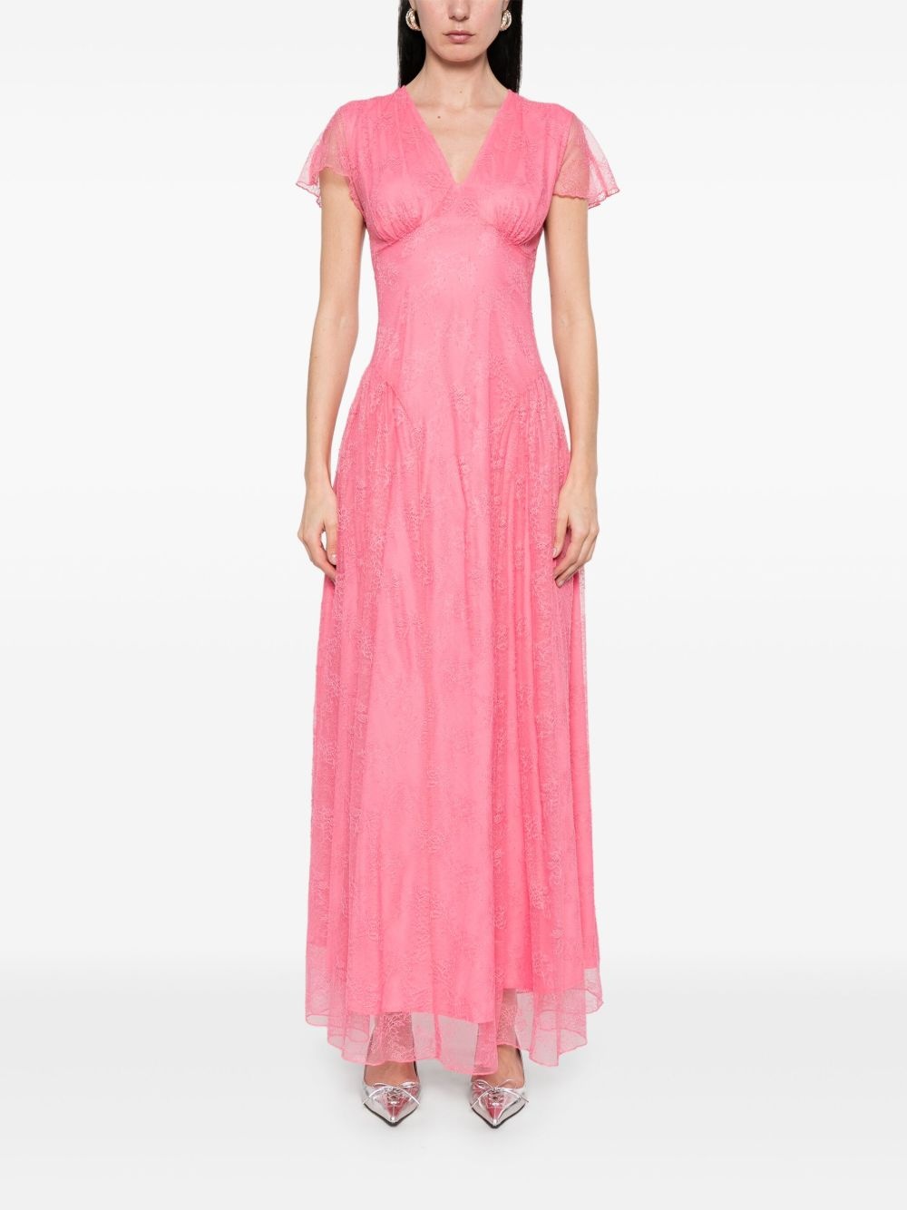 lace maxi dress - 3