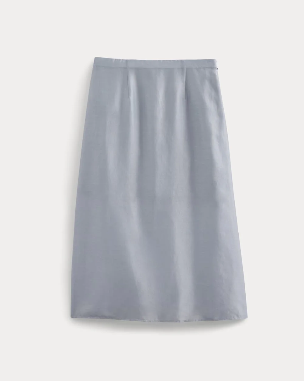 MIDI SKIRT IN COTTON-SILK ORGANZA - 1