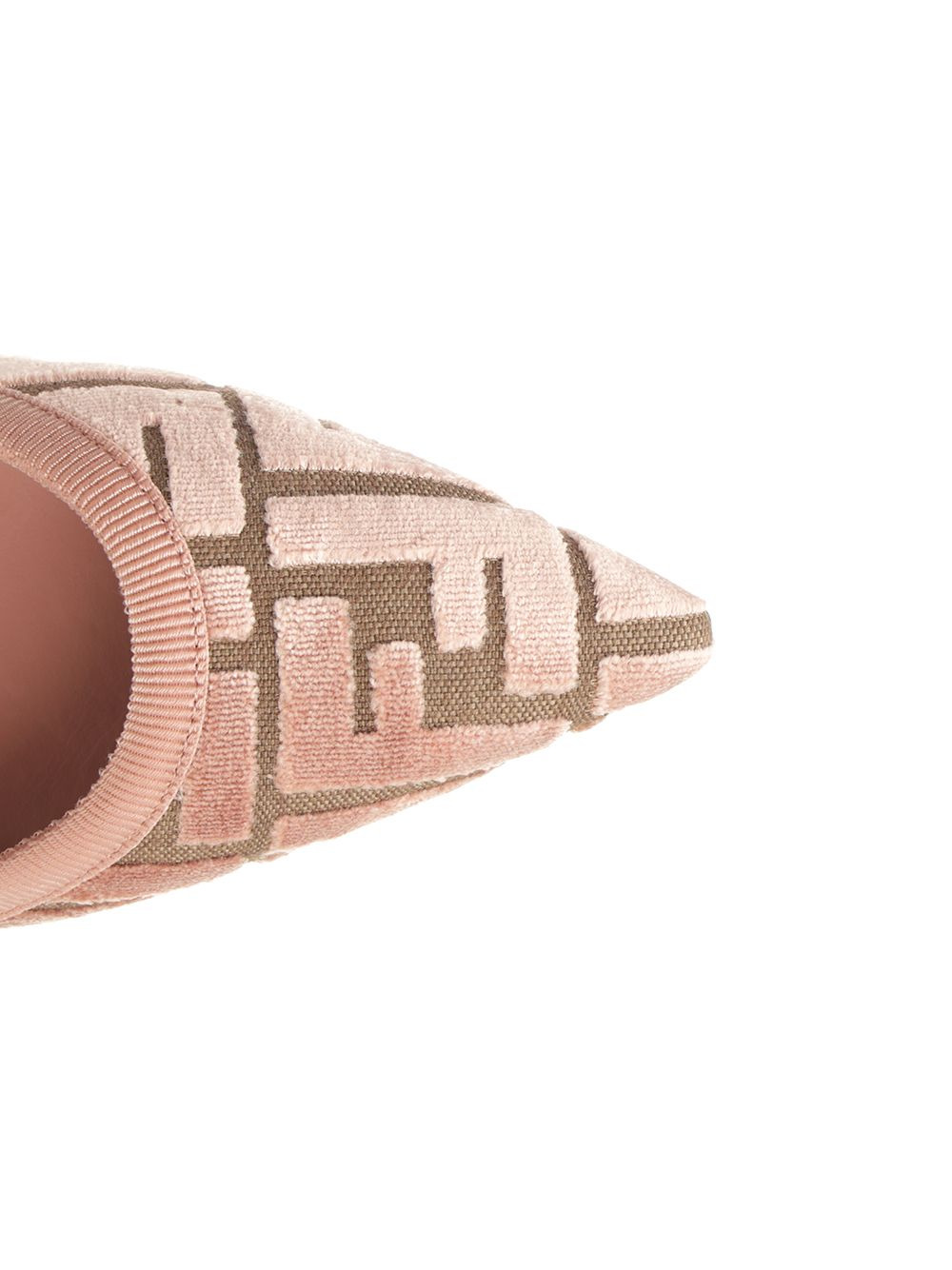 Colibry 5cm Heel Ff Velvet Pumps Rose - 4