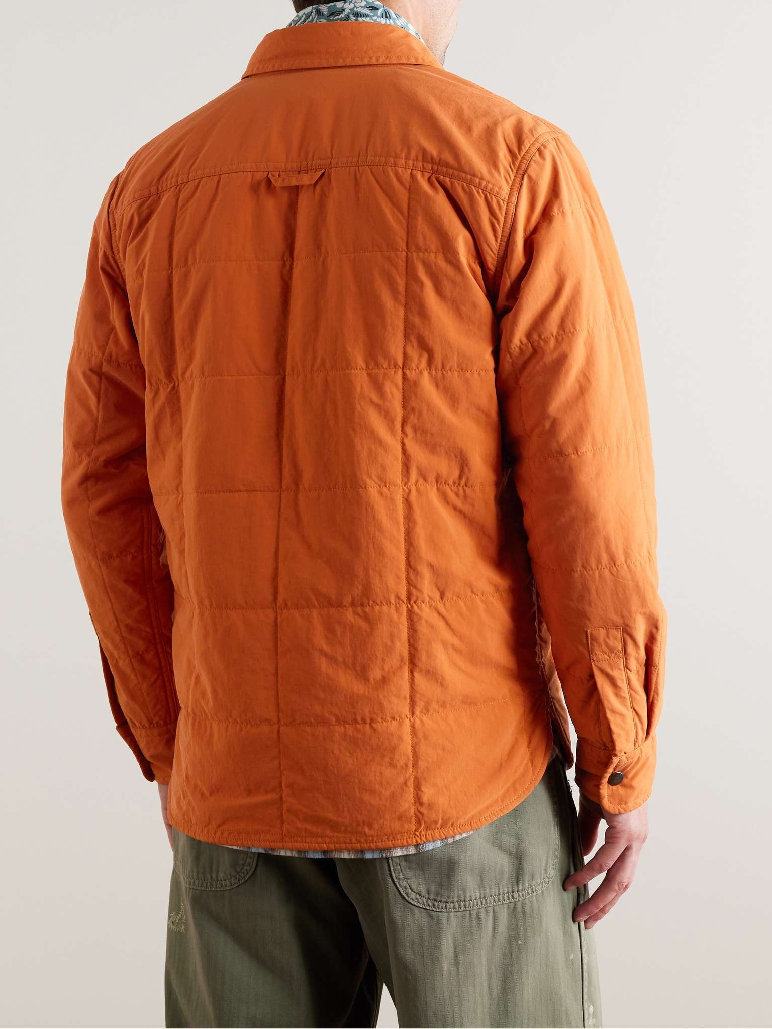 RRL　Nylon Outdoor Shirt Jacket　XL Max Utility Shirt Jacket - Green Grape Leaf - Surfside