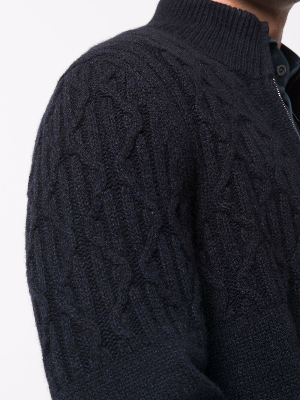 chunky knitted cashmere jumper - 5